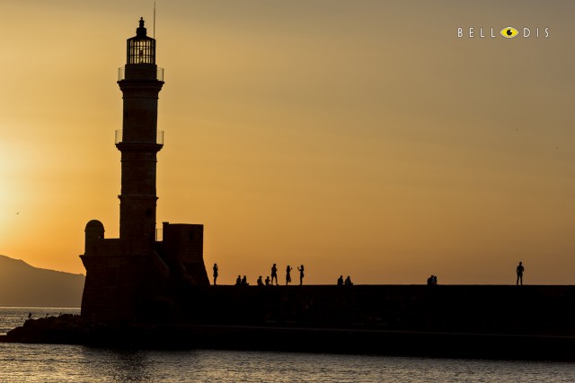 150309  The lighthouse at sunset