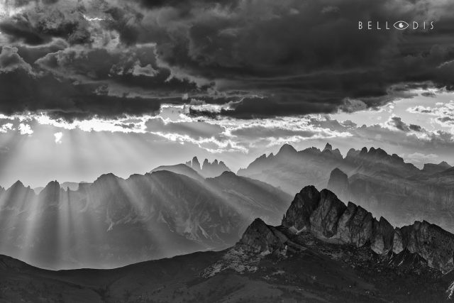 160739  Summer sunset in the Dolomites